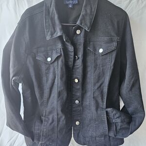 Charter Club Black Jacket